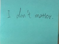 I Don’t Matter