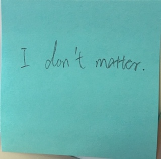 I Don’t Matter