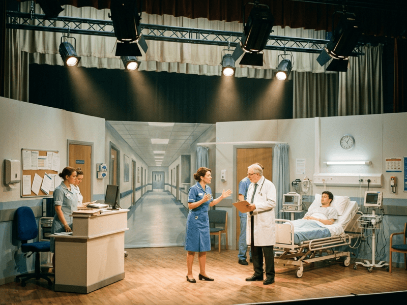 All the Hospital is a&nbsp;Stage