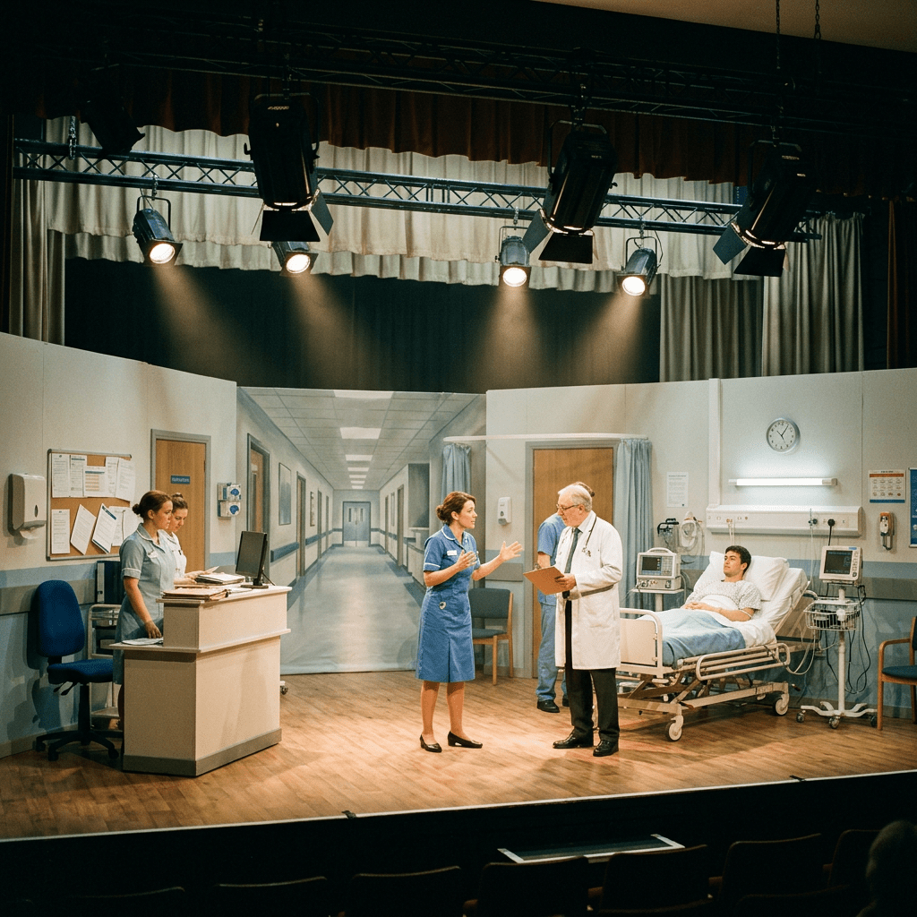 All the Hospital is a&nbsp;Stage